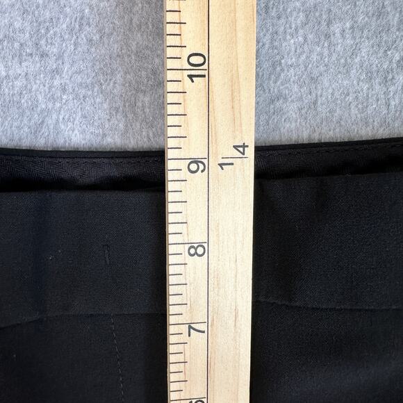 Ann Taylor Petite Dress Pants WMNS SZ 2P Black Office Suit Corporate Mid Rise - Picture 7 of 9